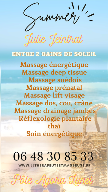 Massages, soins énergétiques et réflexologie plantaire à Lunel Massages, soins énergétiques et réflexologie plantaire à Lunel